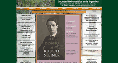 Desktop Screenshot of antroposofia.com.ar